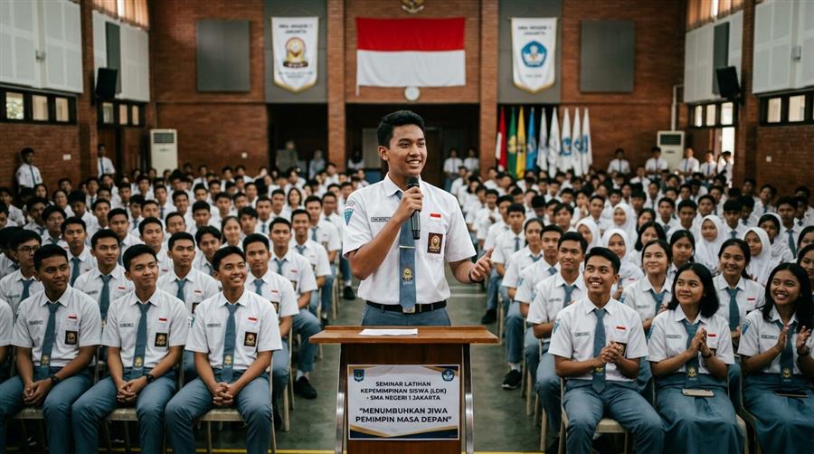 Latihan Kepemimpinan Siswa Madrasah Orasi Seminar