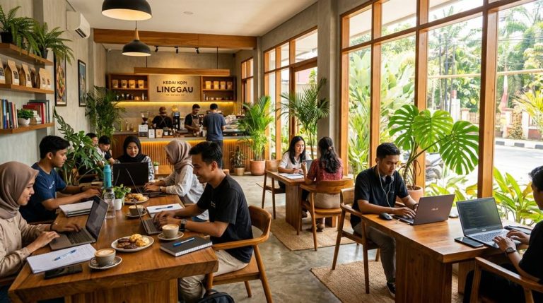 Rekomendasi Tempat Belajar dan Coffee Shop Favorit di Lubuklinggau