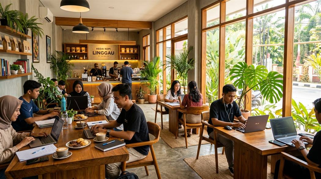 Rekomendasi Tempat Belajar dan Coffee Shop Favorit di Lubuklinggau