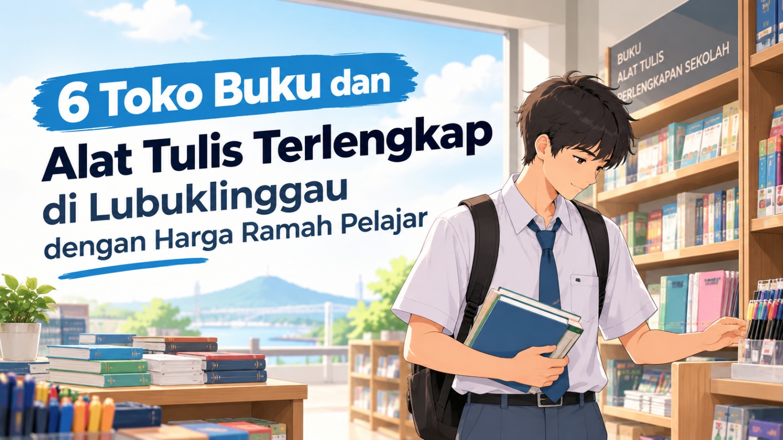 toko buku dan alat tulis terlengkap